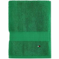 Ręcznik zielony Tommy Hilfiger bawełniany