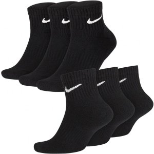 Nike DRI-FIT skarpety 3 pary długie wysokie czarne DRI-FIT 