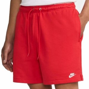 Spodenki Nike sportowe dresowe męskie małe logo czerwone