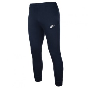 Nike dresowe spodnie sportowe męskie granatowe