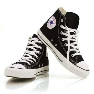 Converse Hi All Star wysokie buty trampki męskie czarne