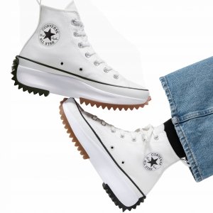 Converse Chuck Taylor All Star Platform wysokie buty trampki damskie na platformie białe
