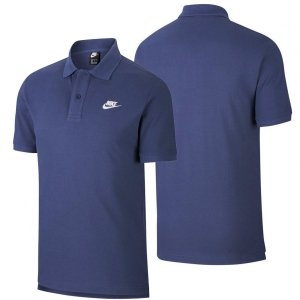 Nike polówka koszulka polo granatowa męska