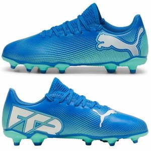 Buty korki Adidas piłkarskie dziecięce niebieskie
