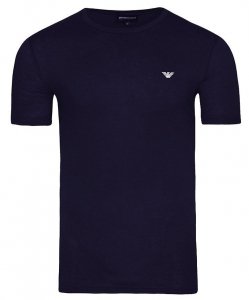 T-shirt Emporio Armani małe logo męska koszulka granatowa 