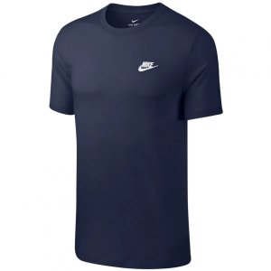 T-shirt koszulka Nike sportowa małe logo męska granatowa