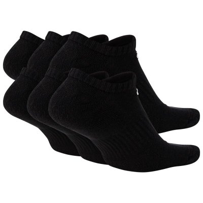 Nike Everyday Cushioned 6 par skarpety krótkie stopki czarne