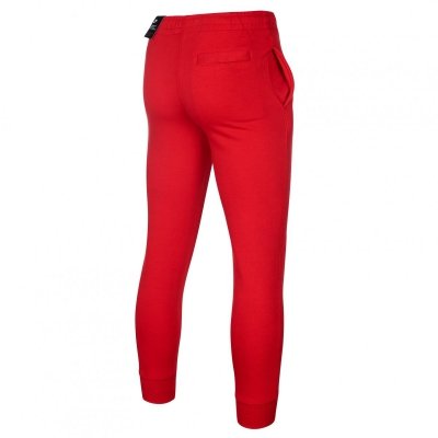 Nike dresowe spodnie sportowe męskie czerwone