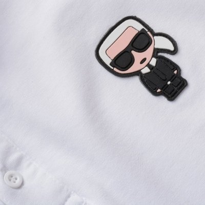 Karl Lagerfeld polówka koszulka polo biała męska