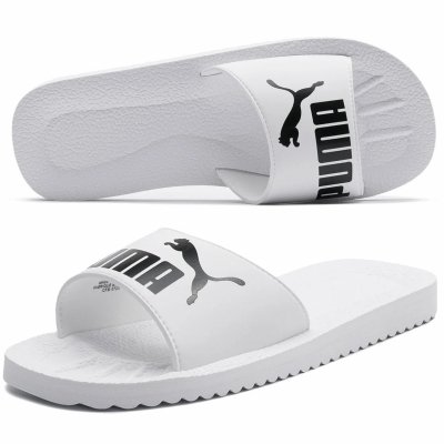 Klapki Puma buty białe na basen i plażę uniwersalne