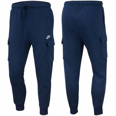 Nike dresowe spodnie męskie granatowe