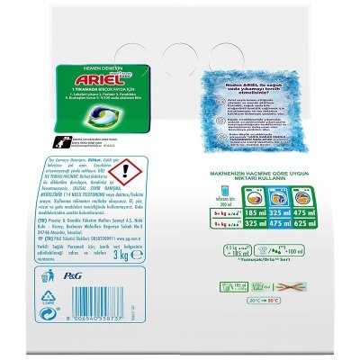 Proszek do prania Ariel do kolorowych tkanin górska bryza 6x3kg