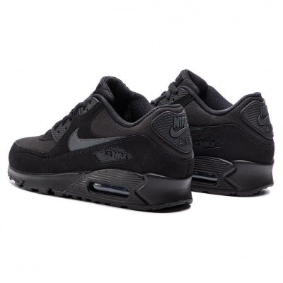 Buty sneakersy Nike Air Max 90 męskie czarne sportowe