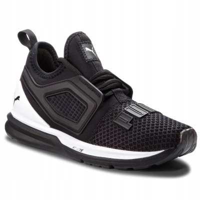 Puma Ignite buty damskie sportowe sneakersy czarne miejsce