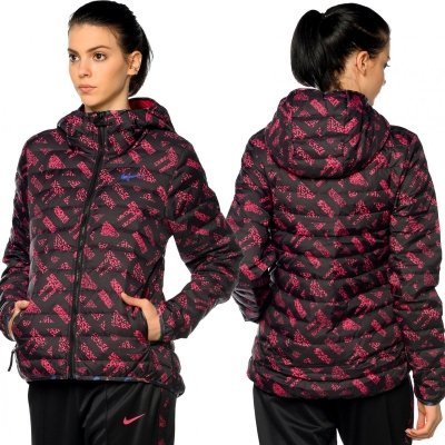 Nike kurtka damska czarna na wiosnę jesień