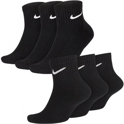 Nike DRI-FIT skarpety 3 pary długie wysokie czarne DRI-FIT