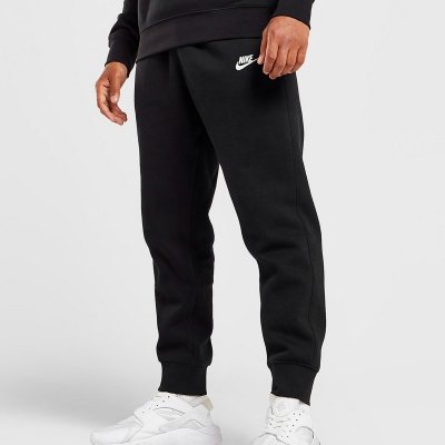 Nike komplet dresowy bawełniany męski spodnie bluza z kapturem czarny