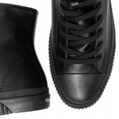 Buty Calvin Klein Jeans wysokie trampki męskie czarne