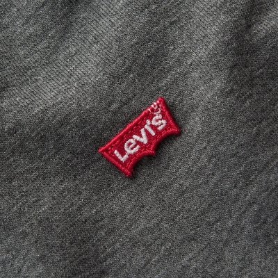 Bluza damska Levi's Levis szara bawełniana małe logo
