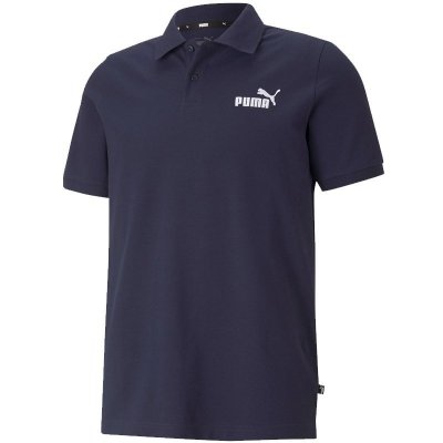 Puma polówka koszulka polo granatowa męska Plus Size