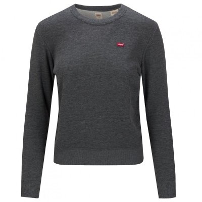 Bluza damska Levi's Levis szara bawełniana małe logo