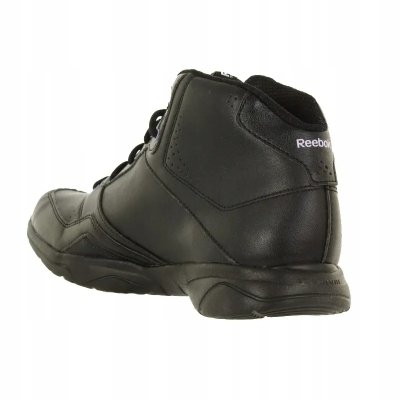 Buty damskie Reebok sneakersy sportowe czarne za kostkę