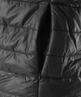 Armani Jeans męska kurtka przejściowa czarna ze stójką pikowana