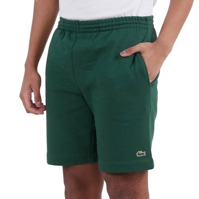Spodenki Lacoste szorty męskie zielone khaki małe logo