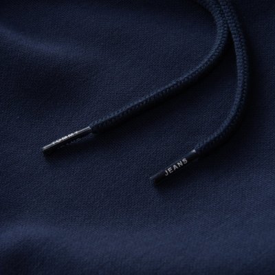 Bluza Tommy Jeans męska granatowa rozpinana z kapturem