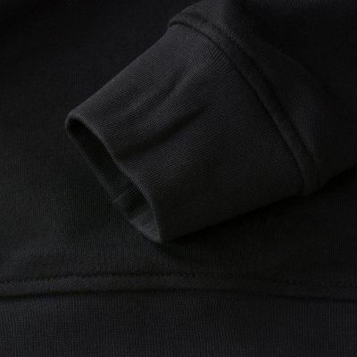 Bluza Tommy Hilfiger męska czarna wkładana przez głowę bawełniana