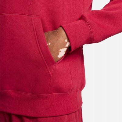 Nike bluza męska kangurka bordowa z kapturem