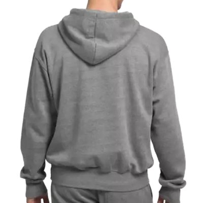 Bluza męska The North Face małe logo szara z kapturem