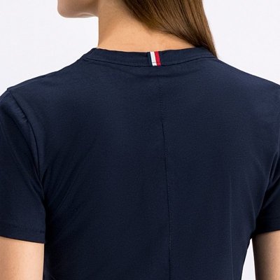 T-shirt Tommy Hilfiger koszulka bluzka damska granatowa