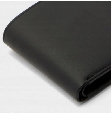 Portfel Tommy Hilfiger męski czarny na bilon banknoty karty i dokumenty skórzany