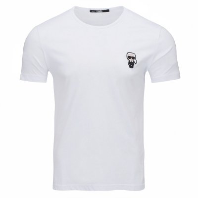 Karl Lagerfeld t-shirt koszulka biała męska