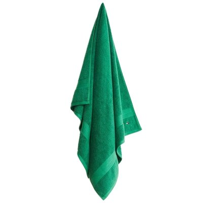 Ręcznik zielony Tommy Hilfiger bawełniany
