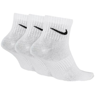 Nike DRI-FIT skarpety 3 pary długie wysokie białe DRI-FIT