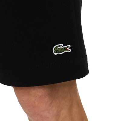 Spodenki Lacoste szorty męskie czarne małe logo