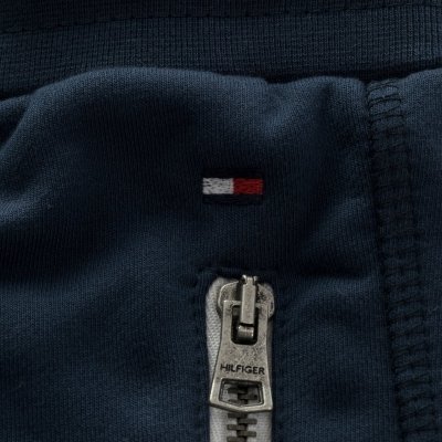 Spodnie Tommy Hilfiger dresowe spodnie męskie granatowe