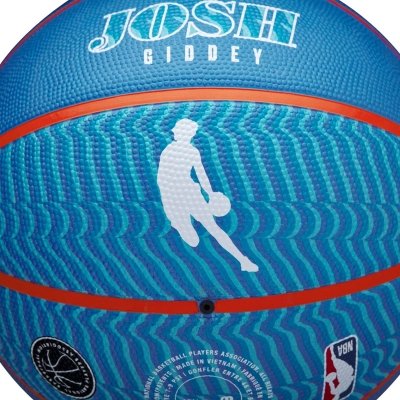 Piłka Wilson niebieska sportowa do gry w koszykówkę 