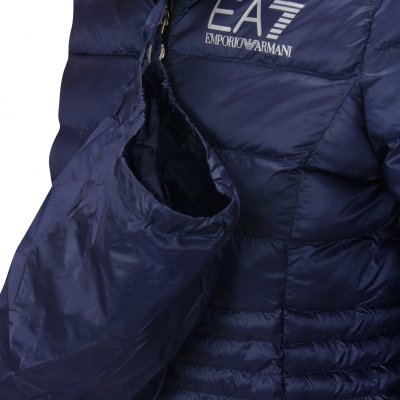 Kurtka damska Emporio Armani EA7 granatowa jesienna przejściowa