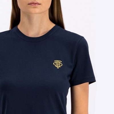 T-shirt Tommy Hilfiger koszulka bluzka damska granatowa