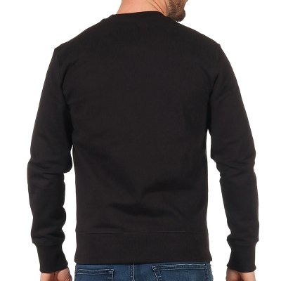 Champion bluza czarna męska logo