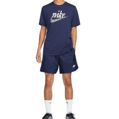 Nike t-shirt na krótki rękaw koszulka męska granatowa z nadrukiem