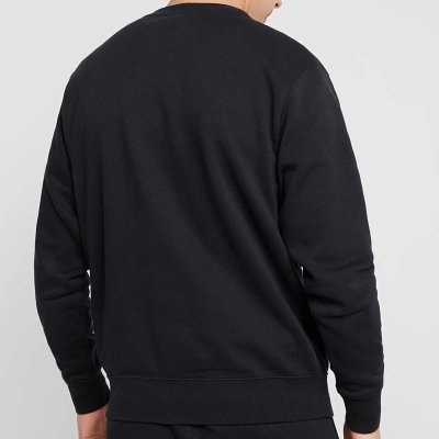 Nike bluza męska kangurka czarna dresowa bawełniana
