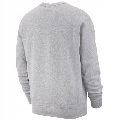 Nike bluza męska szara dresowa bawełniana