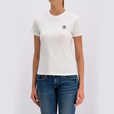 T-shirt Tommy Hilfiger koszulka bluzka damska biała