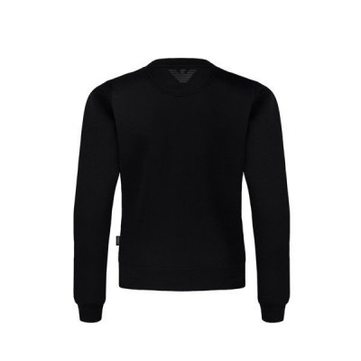 Armani Jeans bluza czarna męska logo 