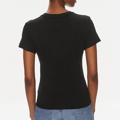 T-shirt Tommy Jeans koszulka bluzka damska czarna