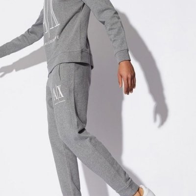 Spodnie męskie Armani Exchange szare bawełniane